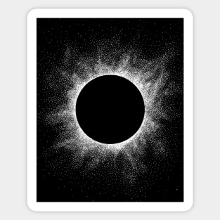 Eclipse - Dotwork Sticker